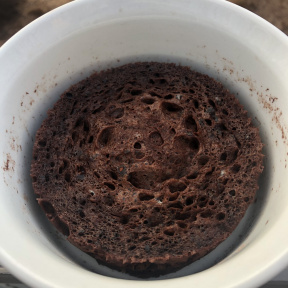 Gluten-free Three Ingredient Chocolate Mug Cake