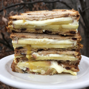 Gluten-free non-GMO Apple Honey Mustard Panini