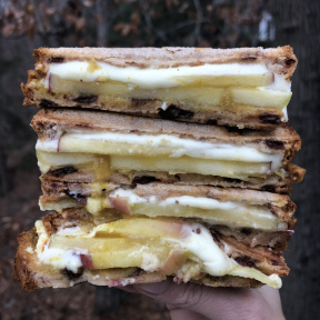 Dairy-free Apple Honey Mustard Panini