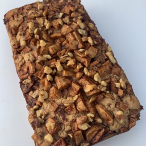 Gluten-free dairy-free Apple Walnut Loaf