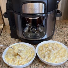 Making gluten-free Mac & Cheese with a Pressure Cooker, Ninja Kitchen