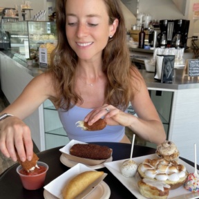 Jackie at Dora's Bakery & Bistro in Miami Florida