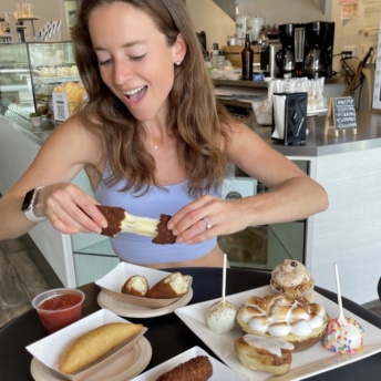 Jackie at Dora's Bakery & Bistro in Miami