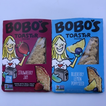 Gluten-free toaster pastries by Bobo's