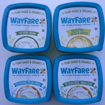 Gluten-free cream cheese and butter by WayFare Foods
