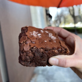Gluten-free brownie from KarmaFarm