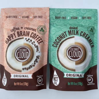 Gluten-free coffee creamer by Coconut Cloud