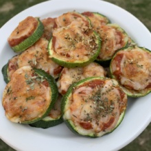 Gluten-free Zucchini Pizza Bites