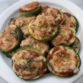 Gluten-free dairy-free Zucchini Pizza Bites