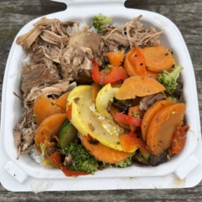 Gluten-free pig from Hawaiian Bros