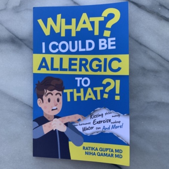 What? I Could Be Allergic to That?! Book by Ratika Gupta and Niha Qamar