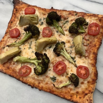Gluten-free pizza by American Flatbread