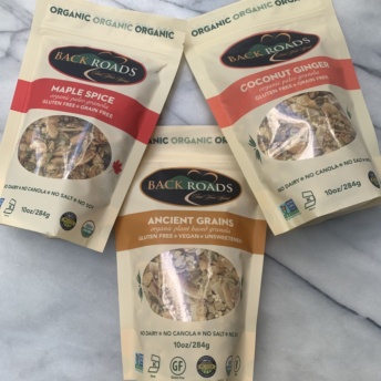 Gluten-free paleo granola by Backroads Granola