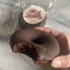 Gluten-free vegan chocolate donut by Planet Bake