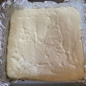 Making Banana Pudding Cheesecake Bars