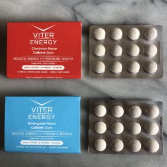 Gluten-free caffeinated gum by Viter Energy