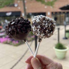 Gluten-free vegan cake pops by Twist Bakery Cafe