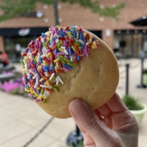 Gluten-free funfetti whoopie pie from Twist Bakery Cafe