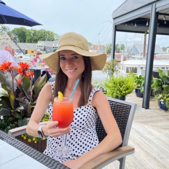 Jackie at The Boathouse in Kennebunkport