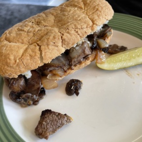 Gluten-free steak sandwich from For The Love Of Food & Drink