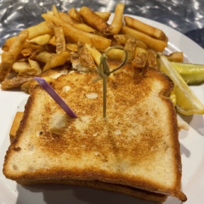 Gluten-free lobster melt from Side Street Cafe