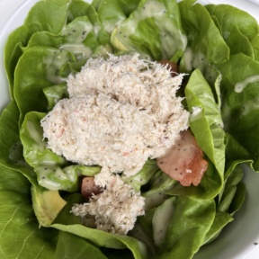 Gluten-free crab salad from Brix + Brine