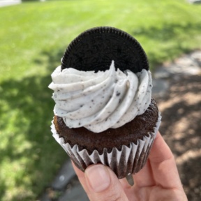 Gluten-free Oreo cupcake from Sweet Sense