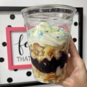 Gluten-free cake parfait from Bite Me Kupcakez