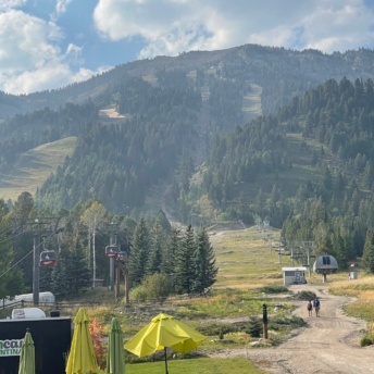 Teton Village in Wyoming