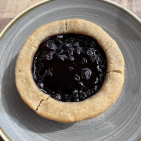 Gluten-free thumbprint cookie from Cultivate Cafe