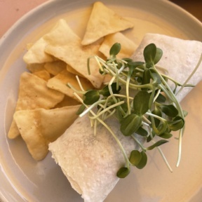 Gluten-free coconut wrap from Glow Sun Valley