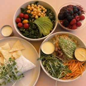 Gluten-free lunch from Glow Sun Valley