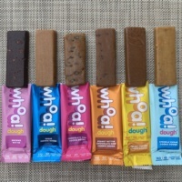 Gluten-free cookie dough bars by Whoa Dough