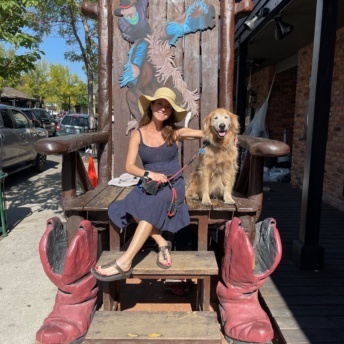 Jackie in Sun Valley