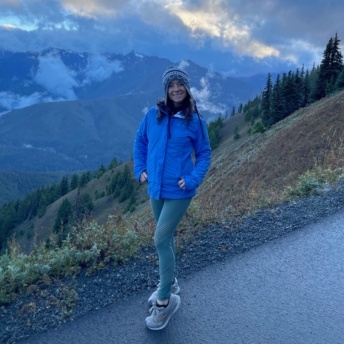 Jackie at Olympic National Park
