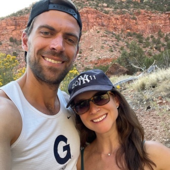 Jackie and Brendan in Zion