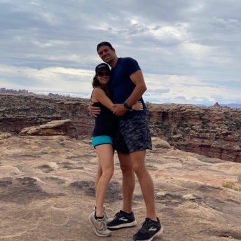 Jackie and Brendan in Canyonlands