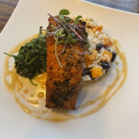 Gluten-free salmon from Tempo