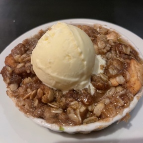 Gluten-free apple crisp from Tempo