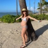 Jackie at 7 months pregnant on babymoon!