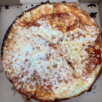 Gluten-free cheese pizza from Fatty's Pizzeria