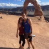 Jackie and Brendan at Arches National Park