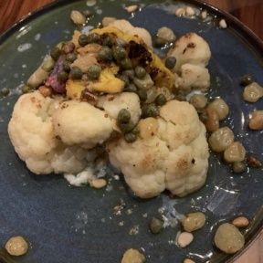 Gluten-free cauliflower from Quartiere