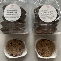 Gluten-free vegan oatmeal cups by Stylish Spoon