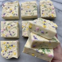 Delicious gluten-free Funfetti Fudge