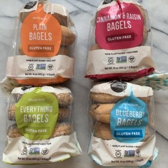 Gluten-free vegan bagels by Little Northern Bakehouse