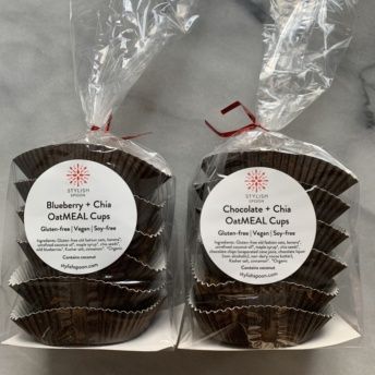 Gluten-free oatmeal cups by Stylish Spoon