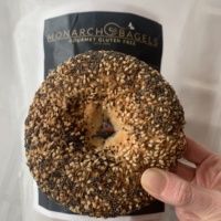 Gluten-free bagels by Monarch Bagels