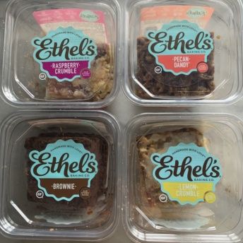 Gluten-free dessert bars by Ethel's Baking Co