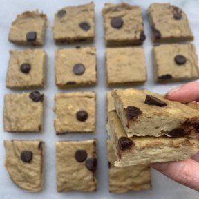 Healthy Blondies (No Sugar, No Butter, No Oil)